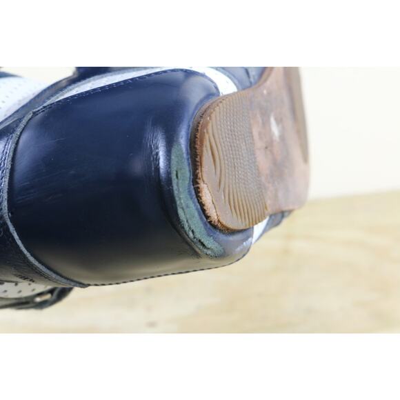 Junya Watanabe Sneakers 10 Blue White Leather Wedge Shoes Japan Athletic - Picture 11 of 12